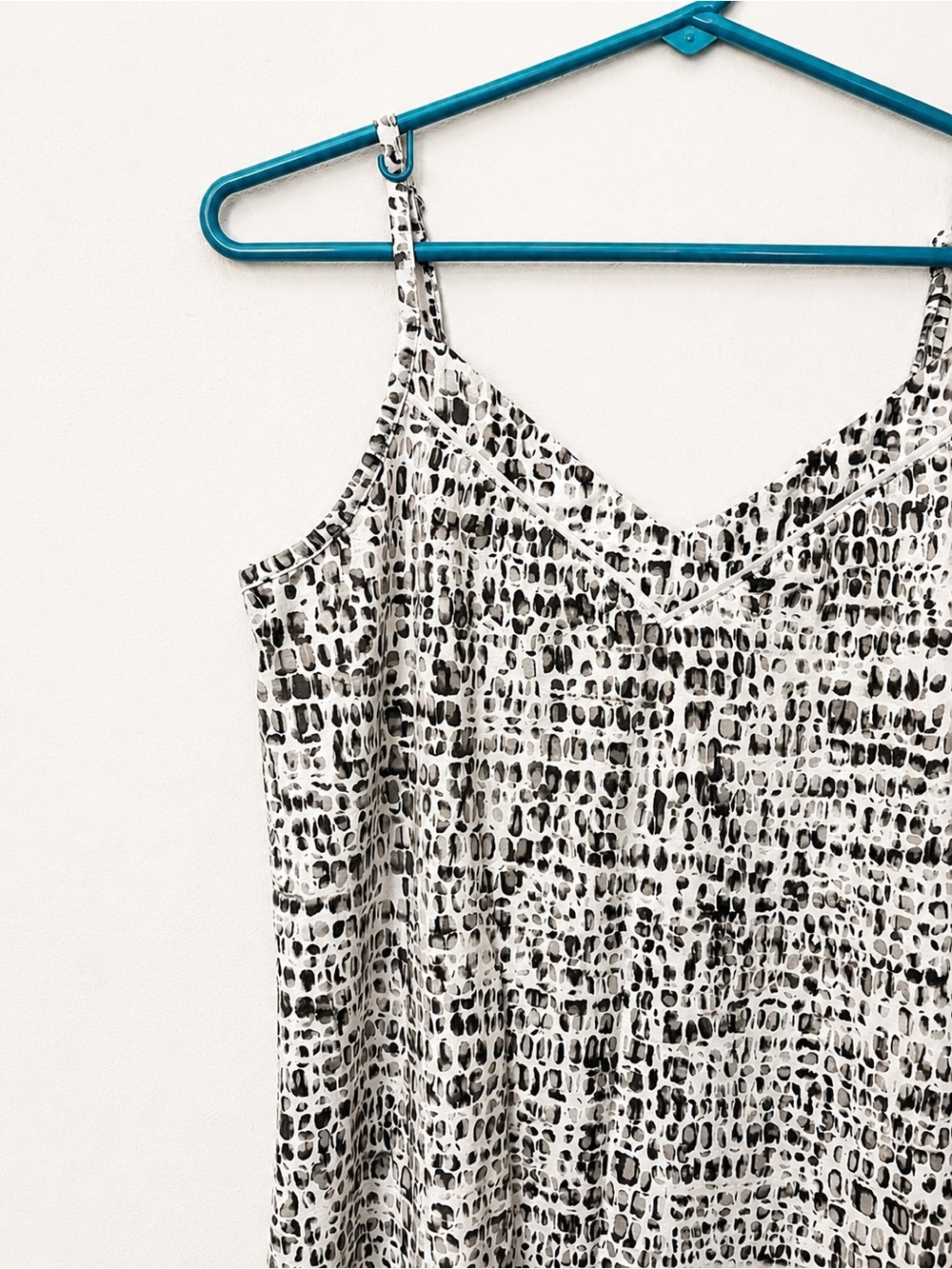Haven Well Within Organic Cotton Sleep Chemise Nightgown Gray Animal Print - Picture 2 of 4